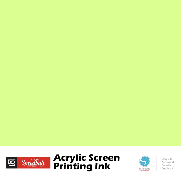 Night Glo Acrylic Screen Printing Ink