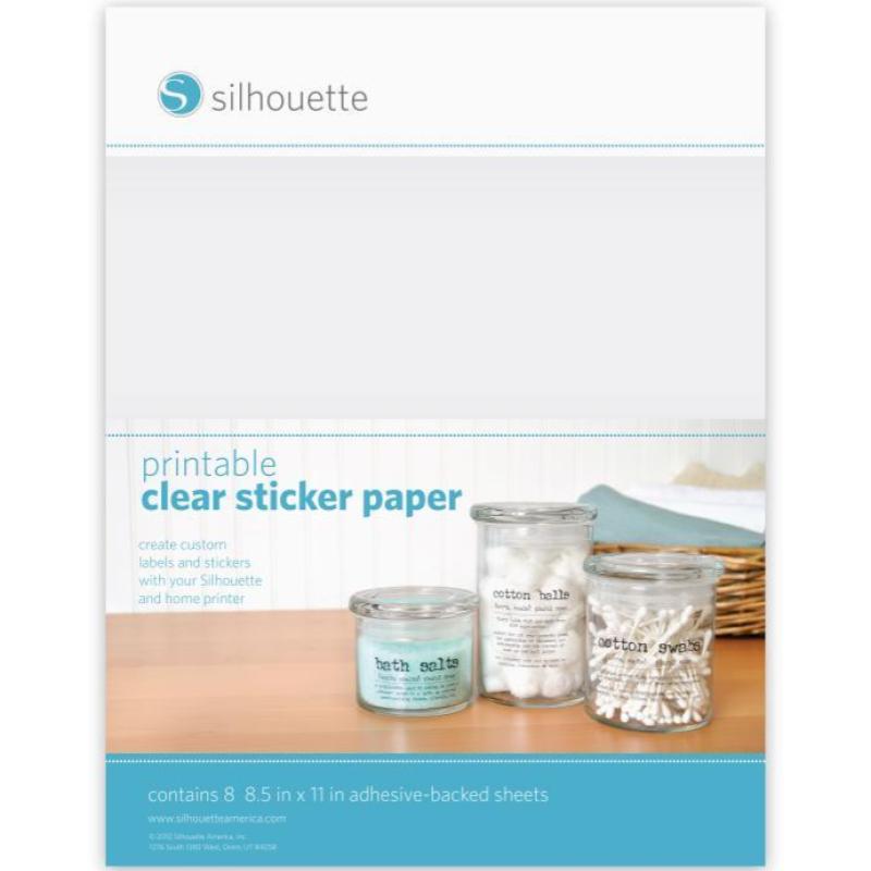 Sticker Sheets - Clear - Silhouette Canada