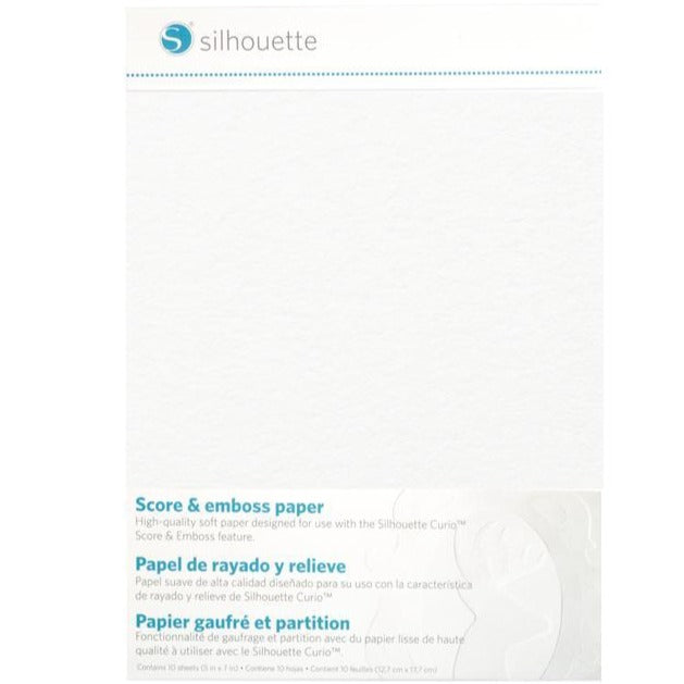 Score and Emboss Paper - Small - Silhouette Canada