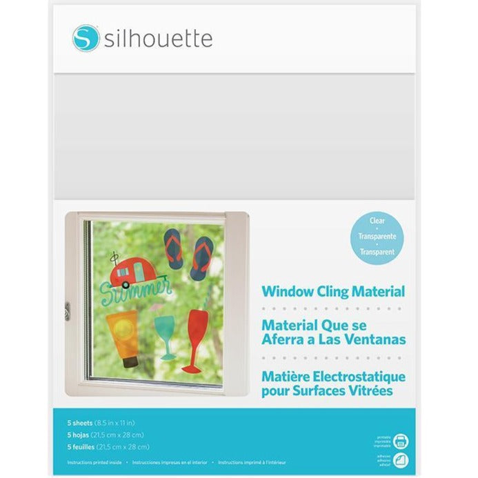 Window Cling - Clear - Silhouette Canada