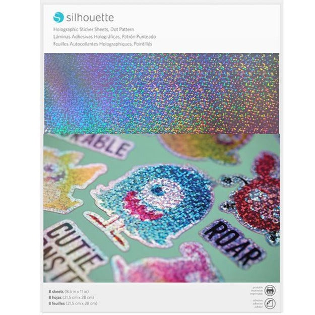 Sticker Sheets - Holographic Dots - Silhouette Canada