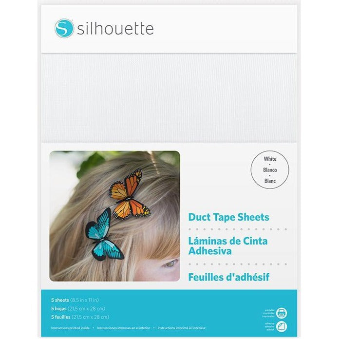 Duct Tape Sheets - White - Silhouette Canada