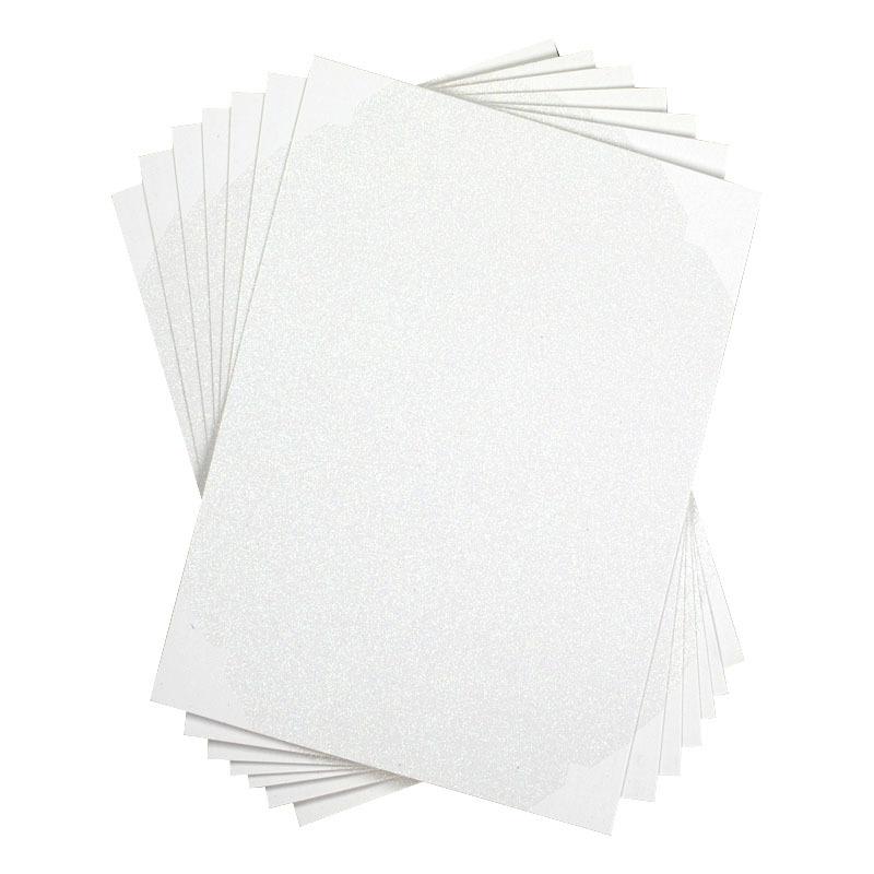 Sticker Sheets - White Glitter - Silhouette Canada